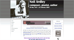 Desktop Screenshot of neilardley.com
